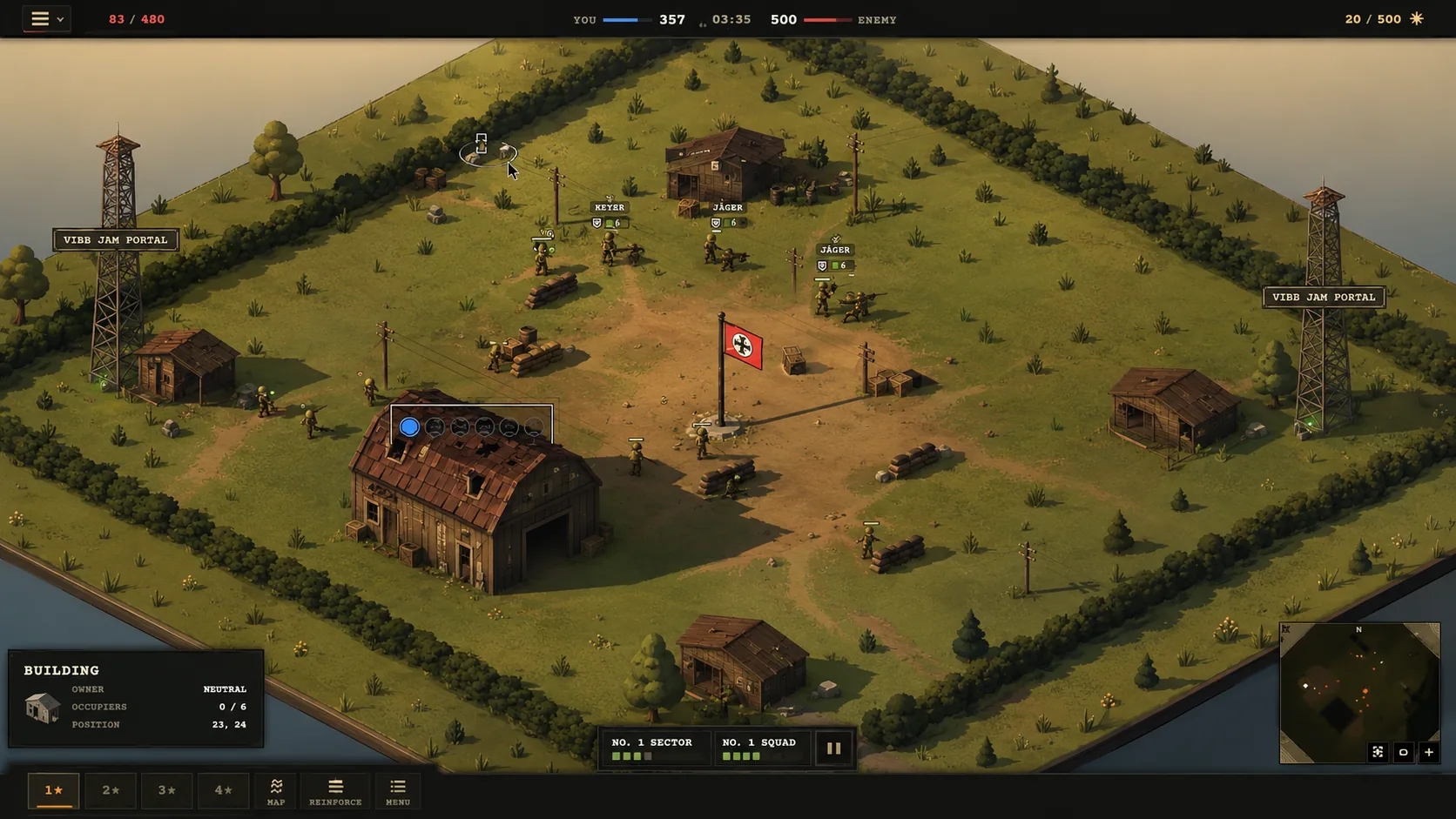 Field of Command battlefield gameplay