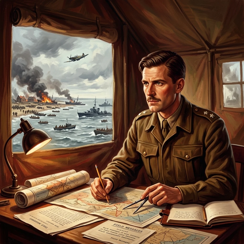 Lieutenant near Dunkirk (1940)